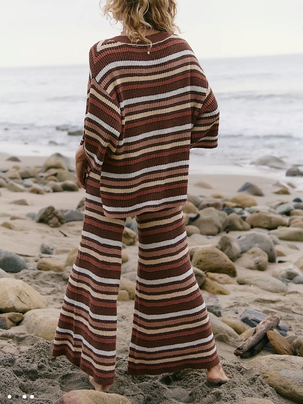 Free People Over the Rainbow Sweater Set